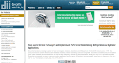 Desktop Screenshot of doucetteindustries.com